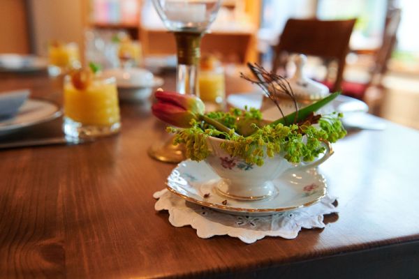 Gedeckter Tisch